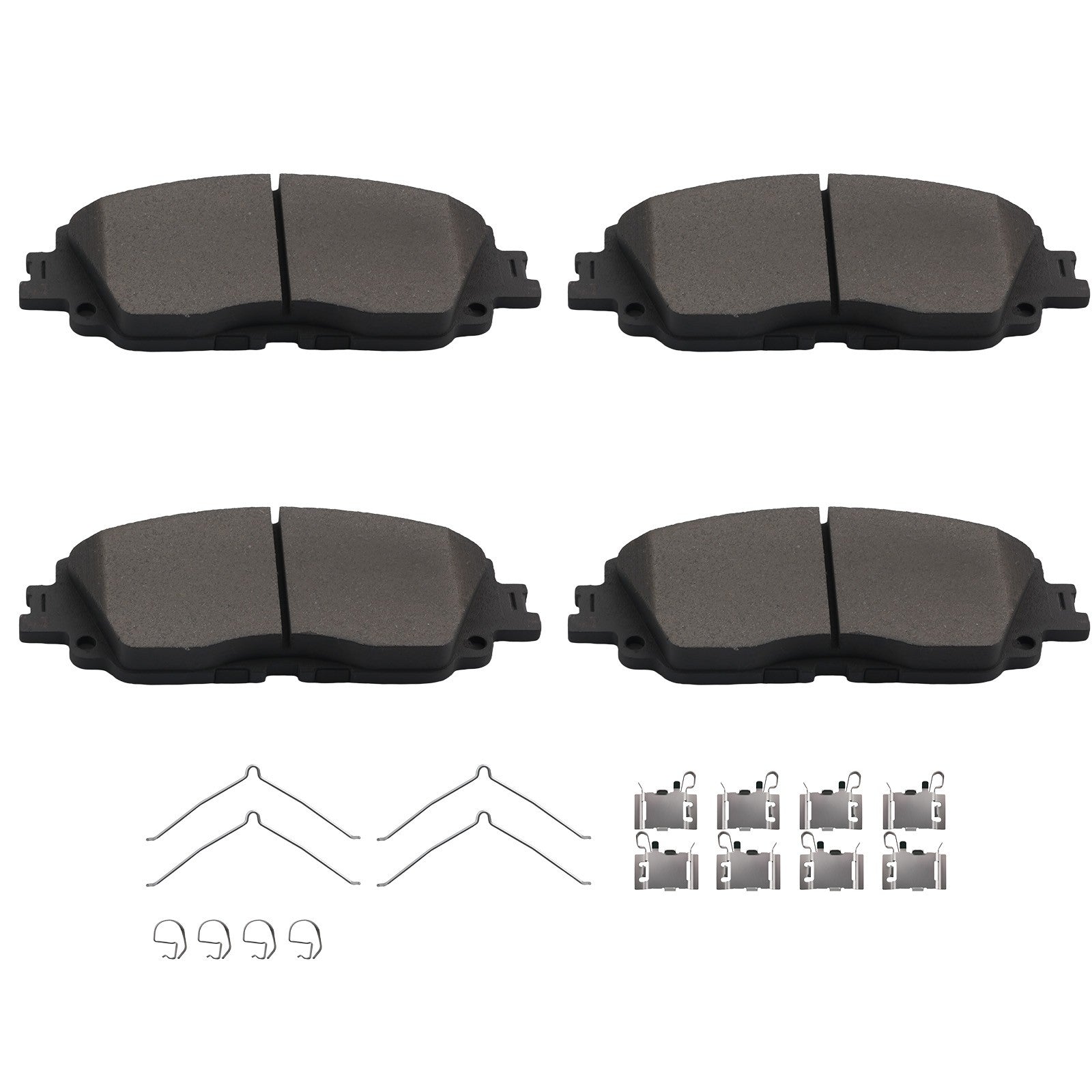 Front Brake Pads Kit for Toyota Avalon 2019-2022/Camry 2018-2026/C-HR