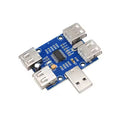 5V Usb Hub Usb2.0 Hub Concentrator 4-Female Usb Expansion Board Module