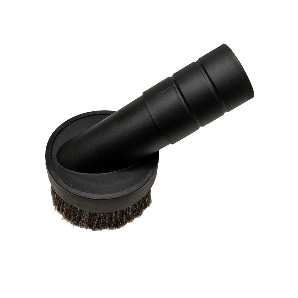 3 Inch Natural Bristle Vacuum Brush With 1-1/2 Inch Reducer For