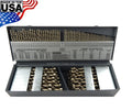Cle Line 115pc COBALT M42 Drill Bit Set Number Letter J