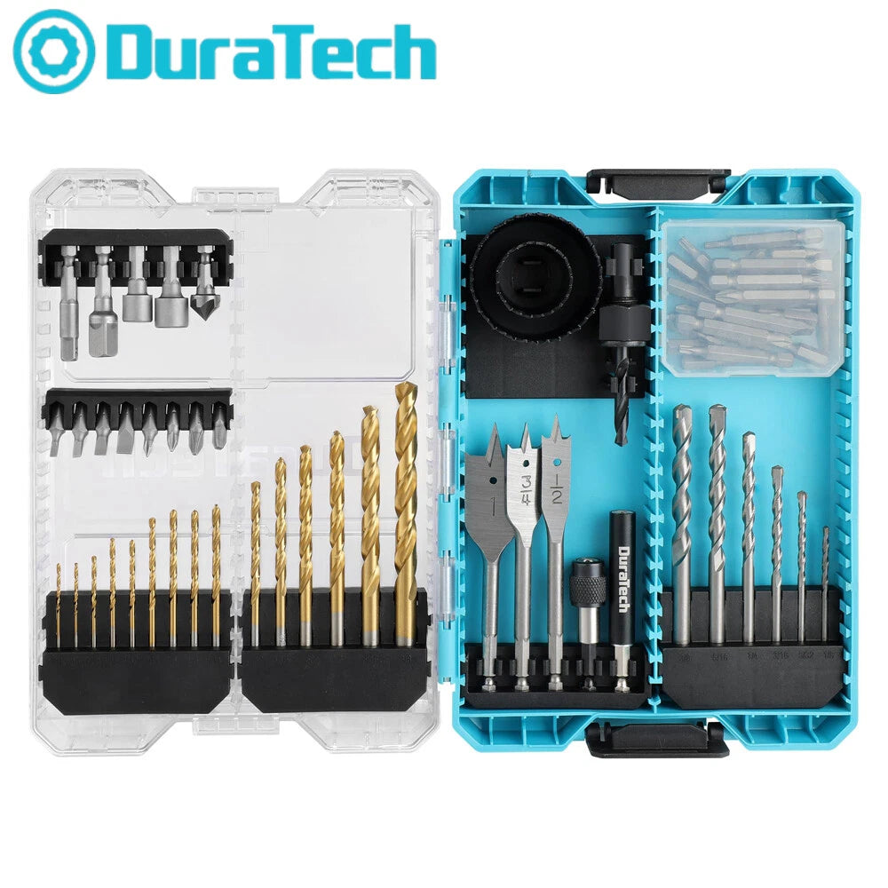 Duratech Heavy Duty Impact Drill Bit Screwdriver Bit Sets Drill