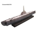 New 1:200 U-2536 U-boot Type Xxi Submarine Paper Model Set Diy Model