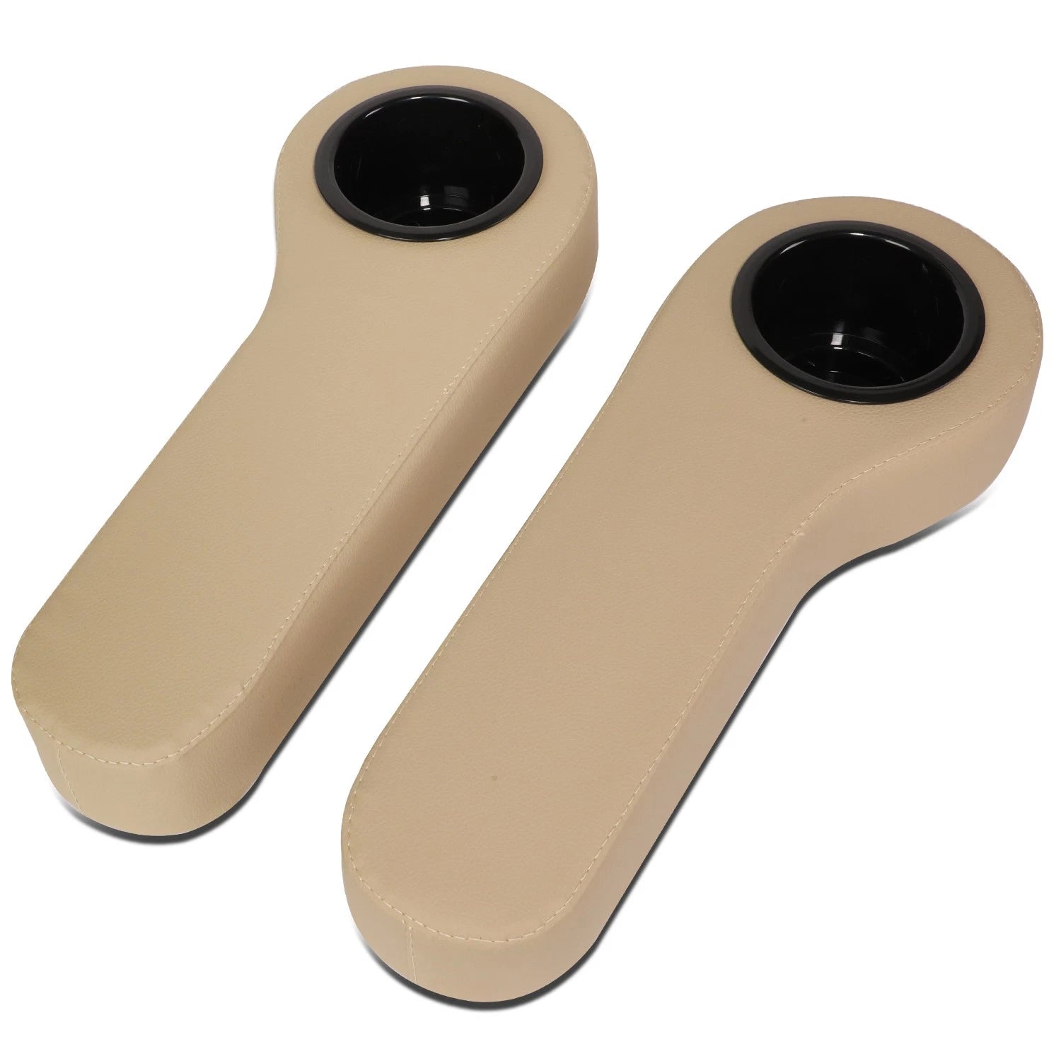 Fit Ezgo Club Car Yamaha Golf Carts Brown Vinyl Rear Seat Arm