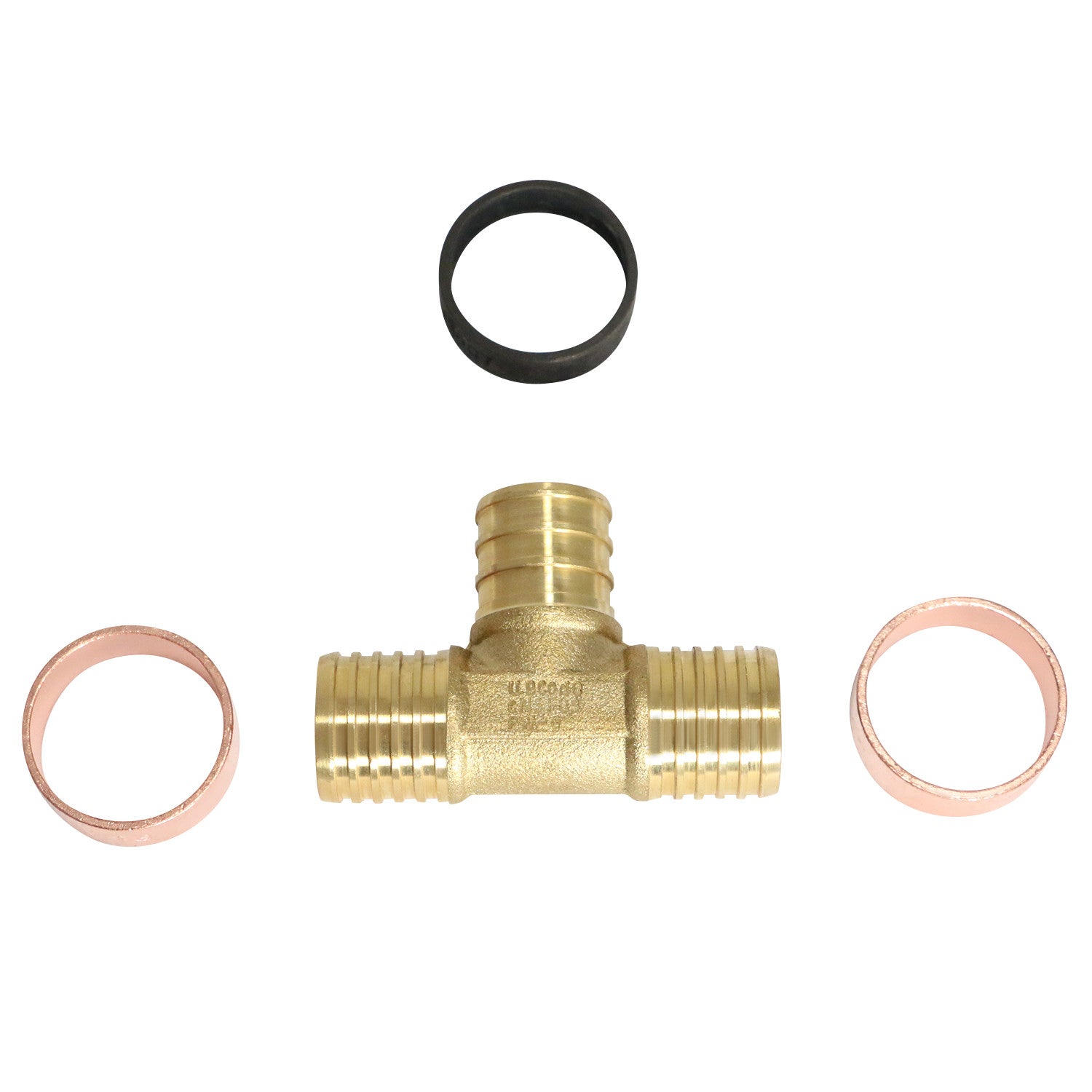 25 Pack 3/4" PB PEX-B Tees