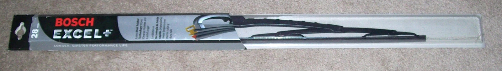 Bosch Excel 28" Windshield Wiper Blade 41928 Longer Quieter