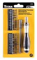 Titan Ratcheting Precision Screwdriver by Titan