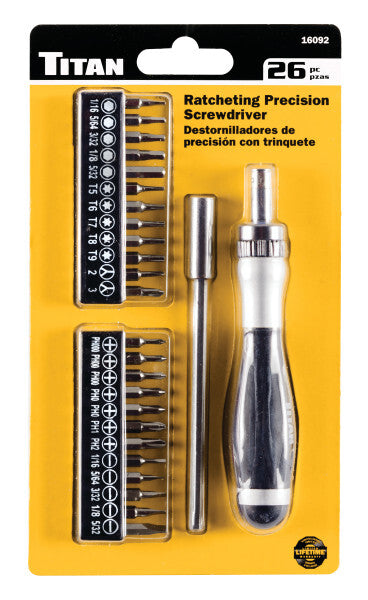 Titan Ratcheting Precision Screwdriver by Titan