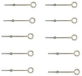 Stainless Steel 1/2'' X 12'' Turned Eye Bolt Nut And Washers
