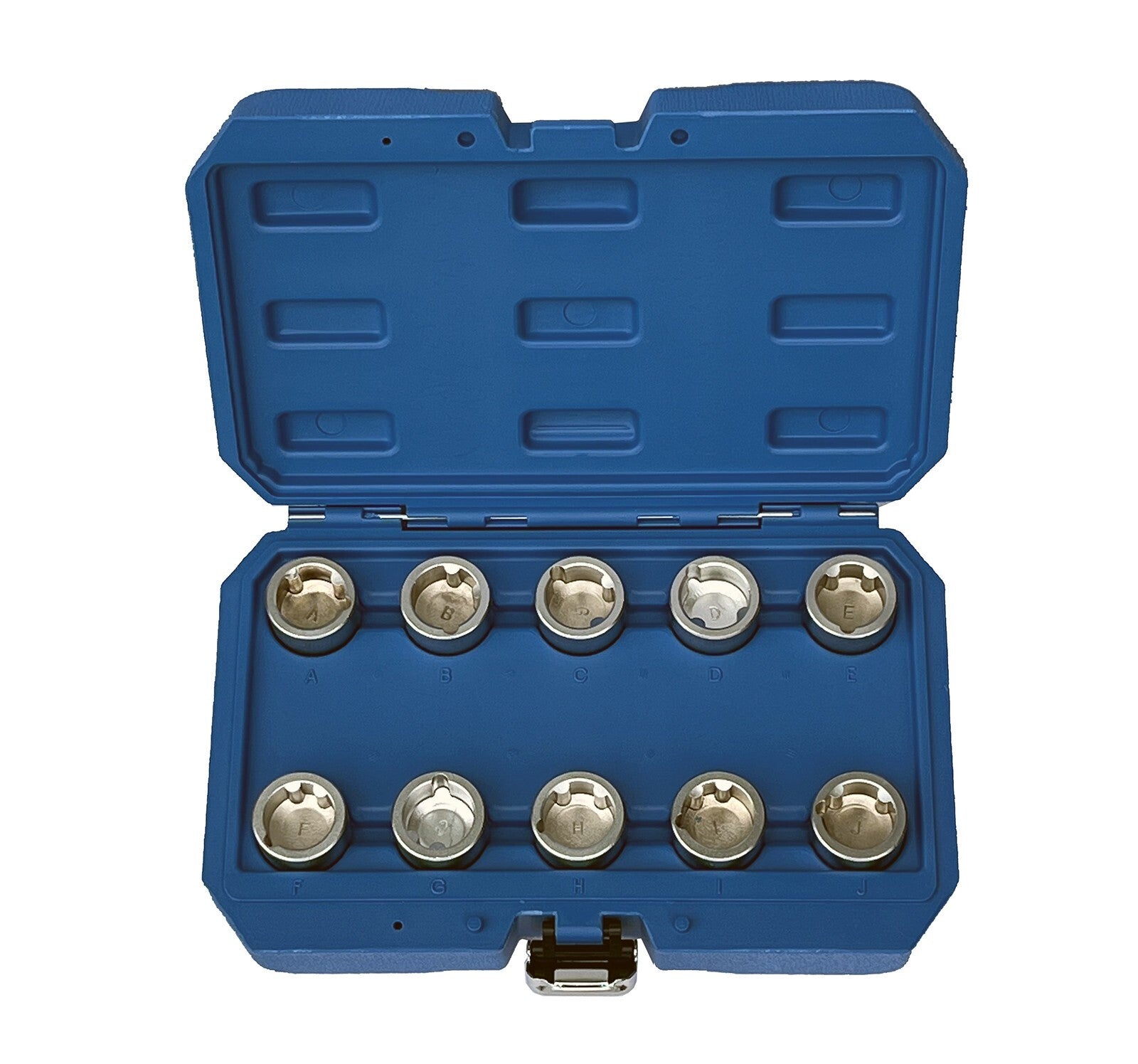 10pc Locking Wheel Nut Remove Key Socket Set for Land Rover by Unbranded
