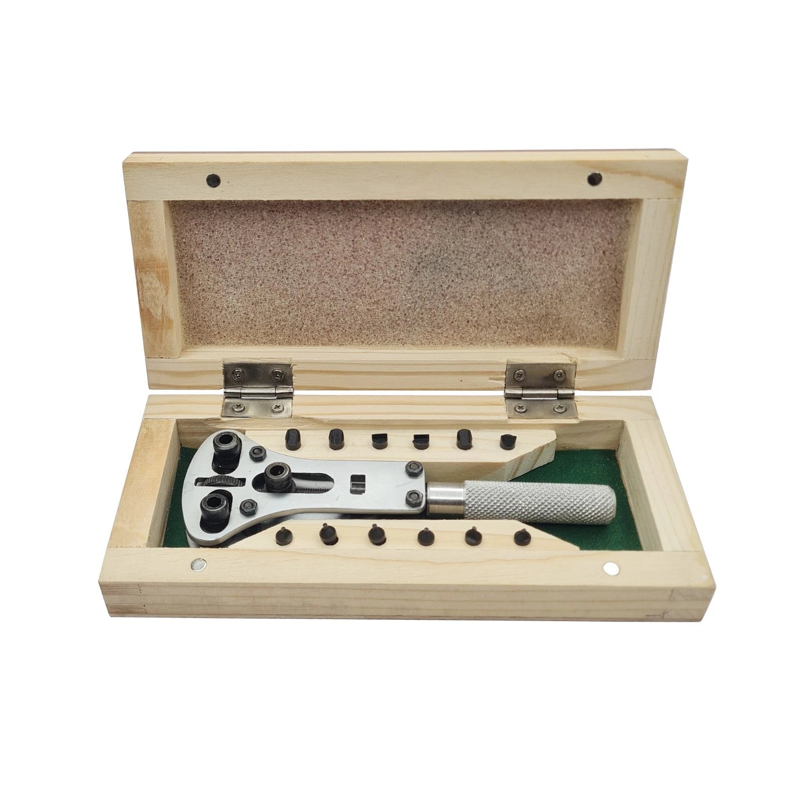 Waterproof Watch Jaxa Type Case Opener With Wooden Box - Watch Repair