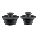 2 Pack Silicone Bathroom Drain Plug Sink Stopper Bathtub Shower Seal