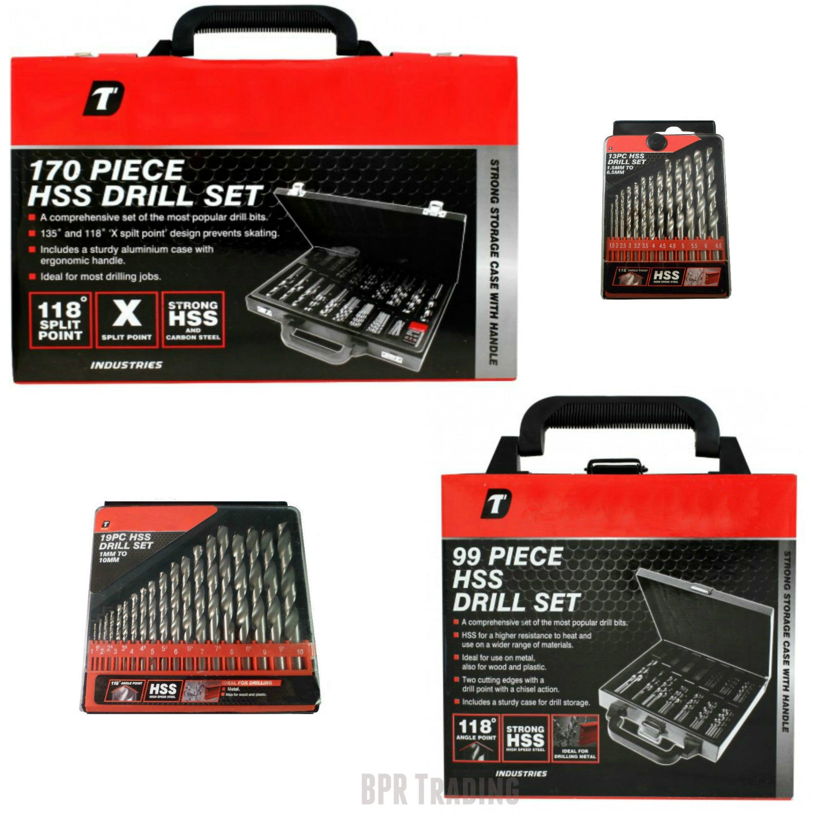 BlueSpot 10pc Brake Pipe Flaring Metric Kit by BlueSpot