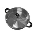 High Quality Stainless Steel Low Pot 18 Quart Lid Capsule Base