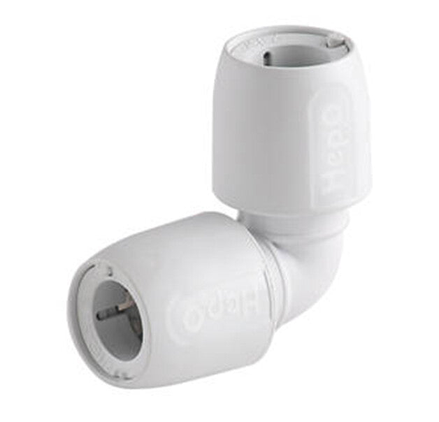 Hep20 10mm Push-Fit Plastic Elbow