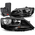 For 2011-2018 Volkswagen Jetta Pair Black Housing | Built Supply Co