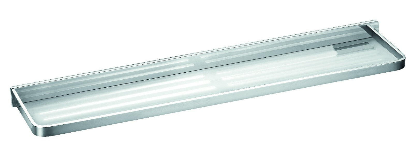 Flova Sofija 600mm Glass Shelf in Chrome