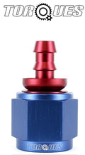 An -10 (an10) Straight to 8MM 5/16" Barb Hose Fitting