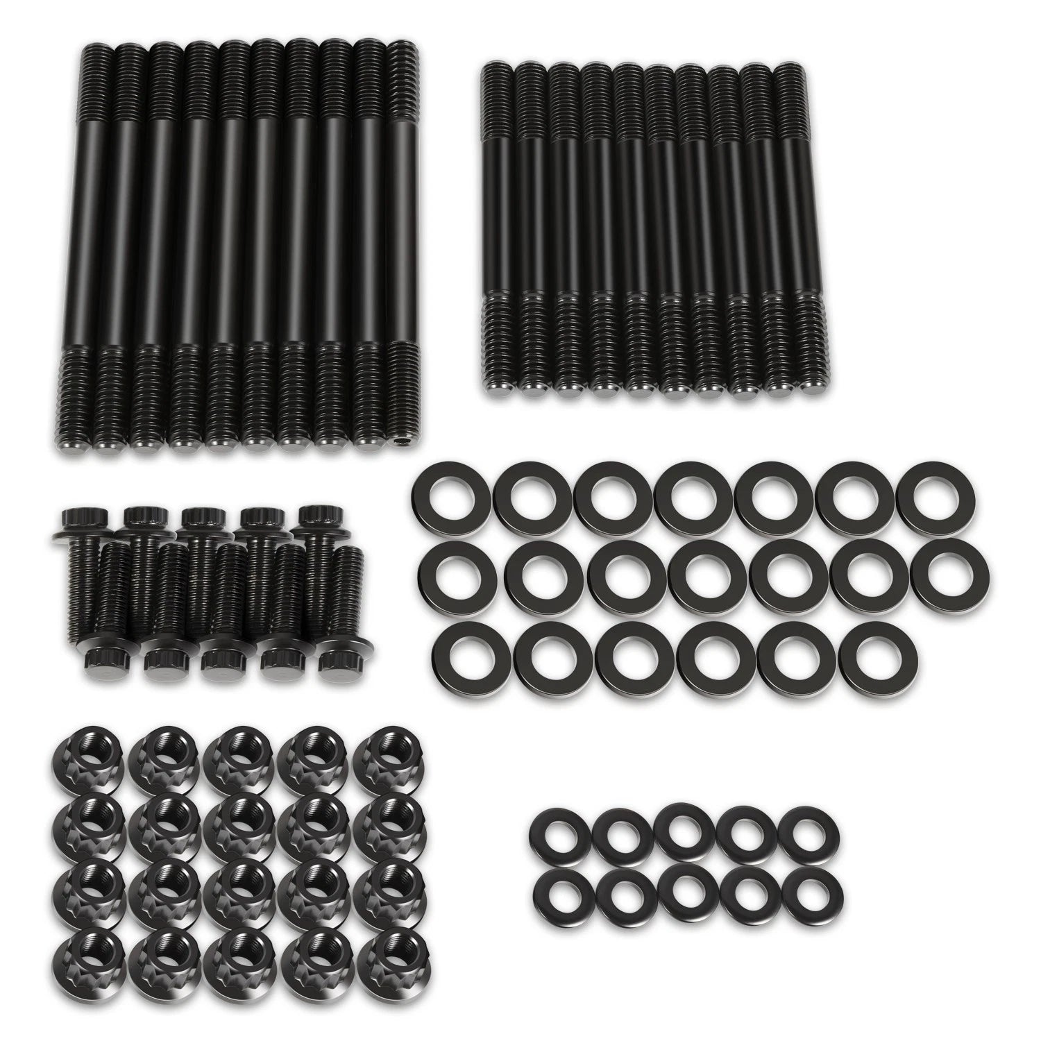 Fit 14-24 Corvette Camaro 6.2l Chromoly Steel 12-point Studs + Bolts