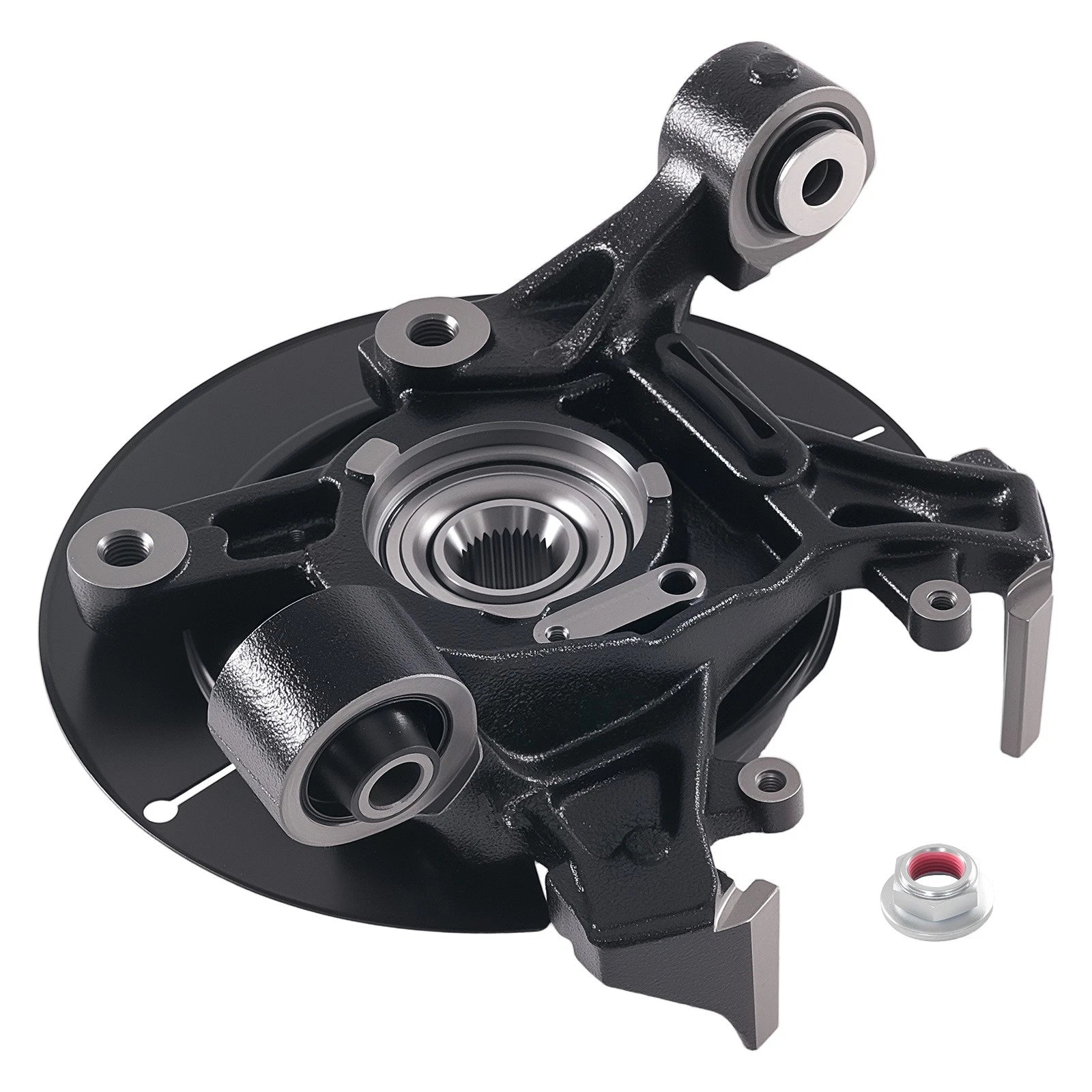Rear Steering Knuckle Wheel Hub for Ford Explorer Sport Trac V8 4.6L 2007-2010
