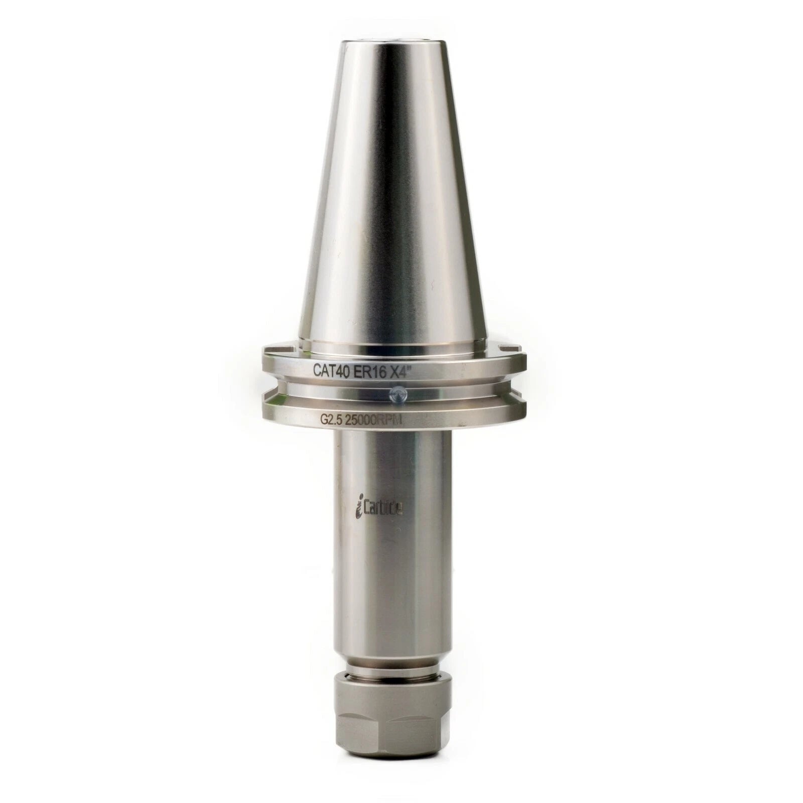 1PCS PRECISION 5/8-11 CAT40 ER16 4.0" COLLET CHUCK TOOL HOLDER CNC MILLING TOOL