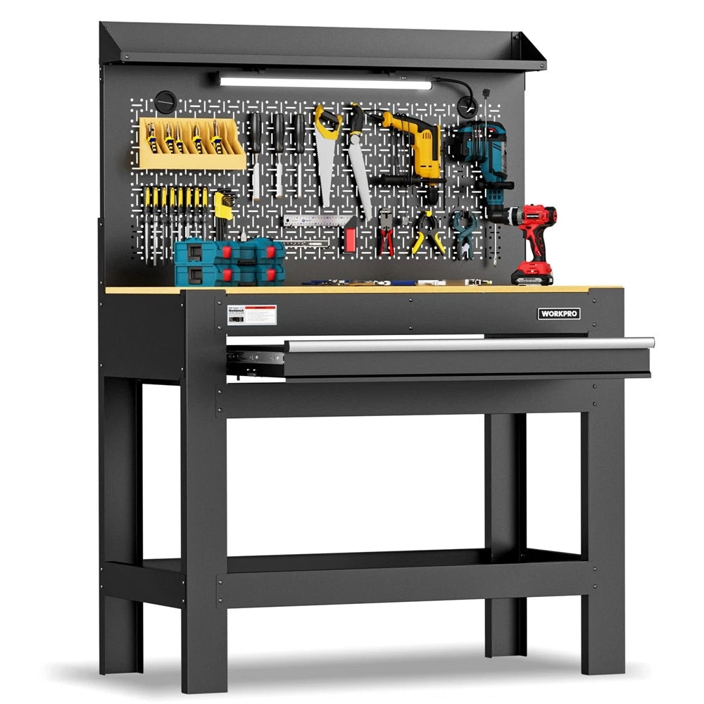 Workpro 45" Heavy-duty Workbench With Storage 800 | Built Supply Co
