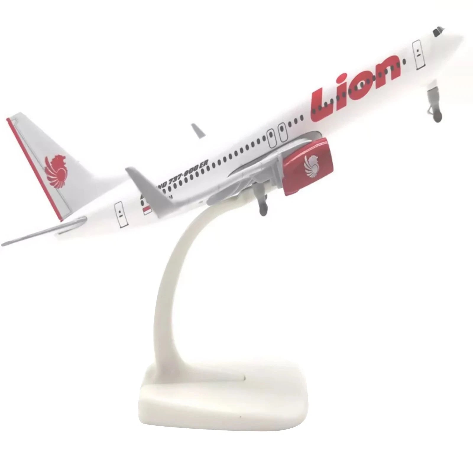 1:350 Diecast Alloy Lion Air B737 Airplane Aircraft Model Souvenir