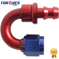 AN-4 90 Degree Forged Bulkhead Fitting by Unbranded