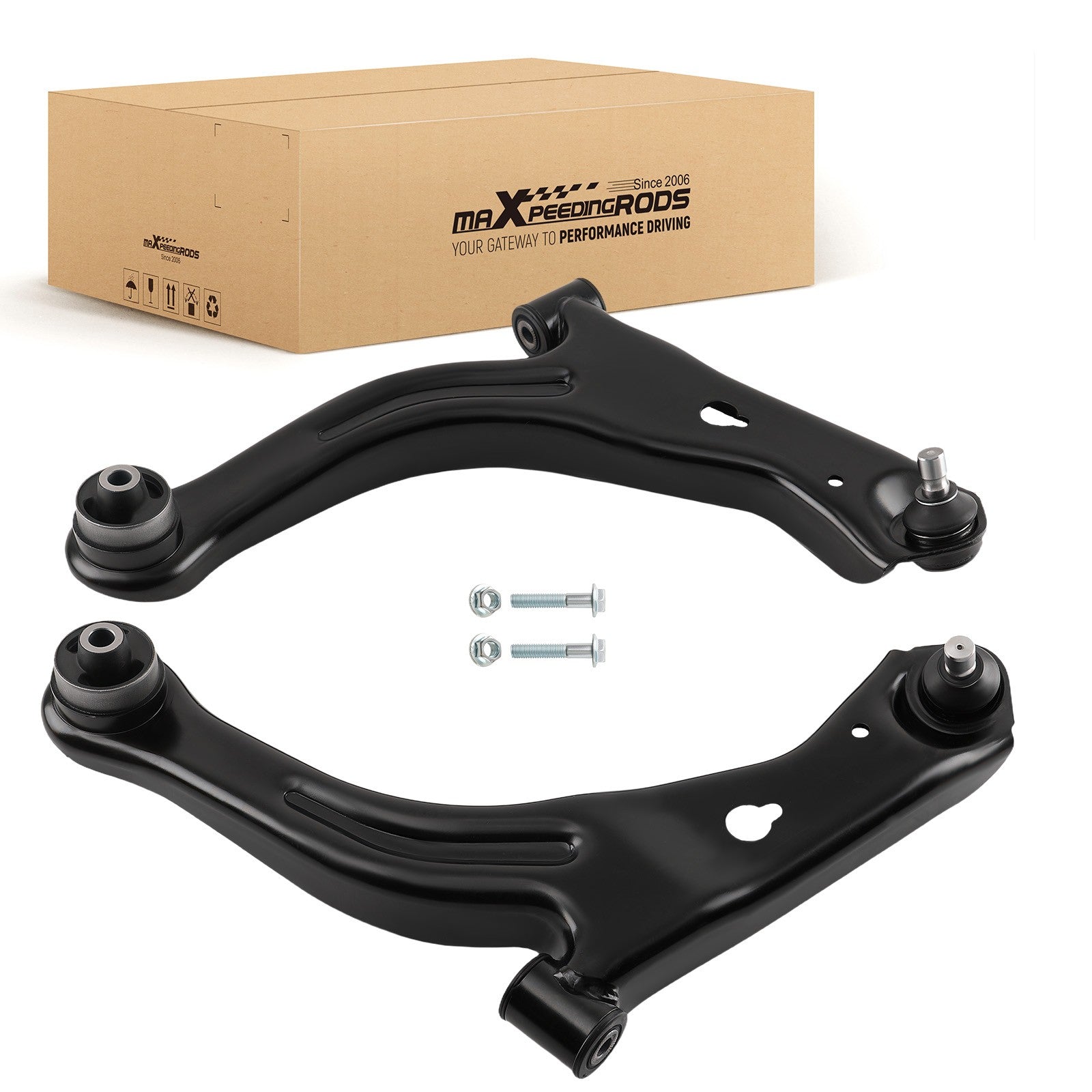 2x Front Lower Control Arms Ball Joints Set for Ford Escape 2001 2002