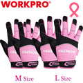 WORKPRO L+M Safety Work Gloves Touch Screen Non-Slip Mechanic Working