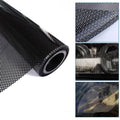 106*30cm Car Rear Tail Light Honeycomb Sticker Decor Auto Lamp Cover