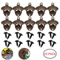 Durable Metal Wall Mount Beer Bottle Opener For Crown-shaped Bottles