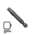 Megapro 1/4" Drive Socket Adapter Bit