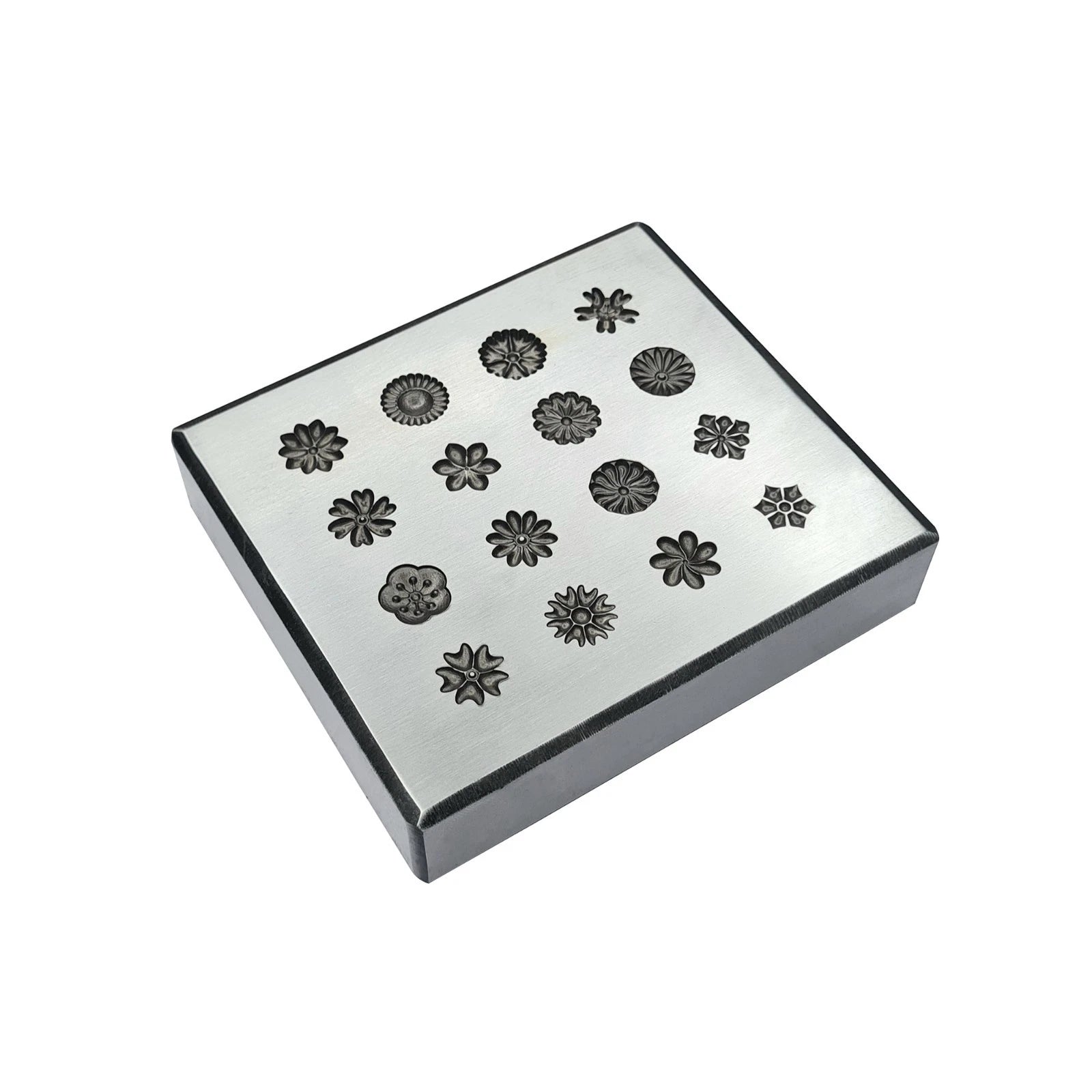 16 Impression Snowflake Shot Plate - Silversmith Tools- Jewelry
