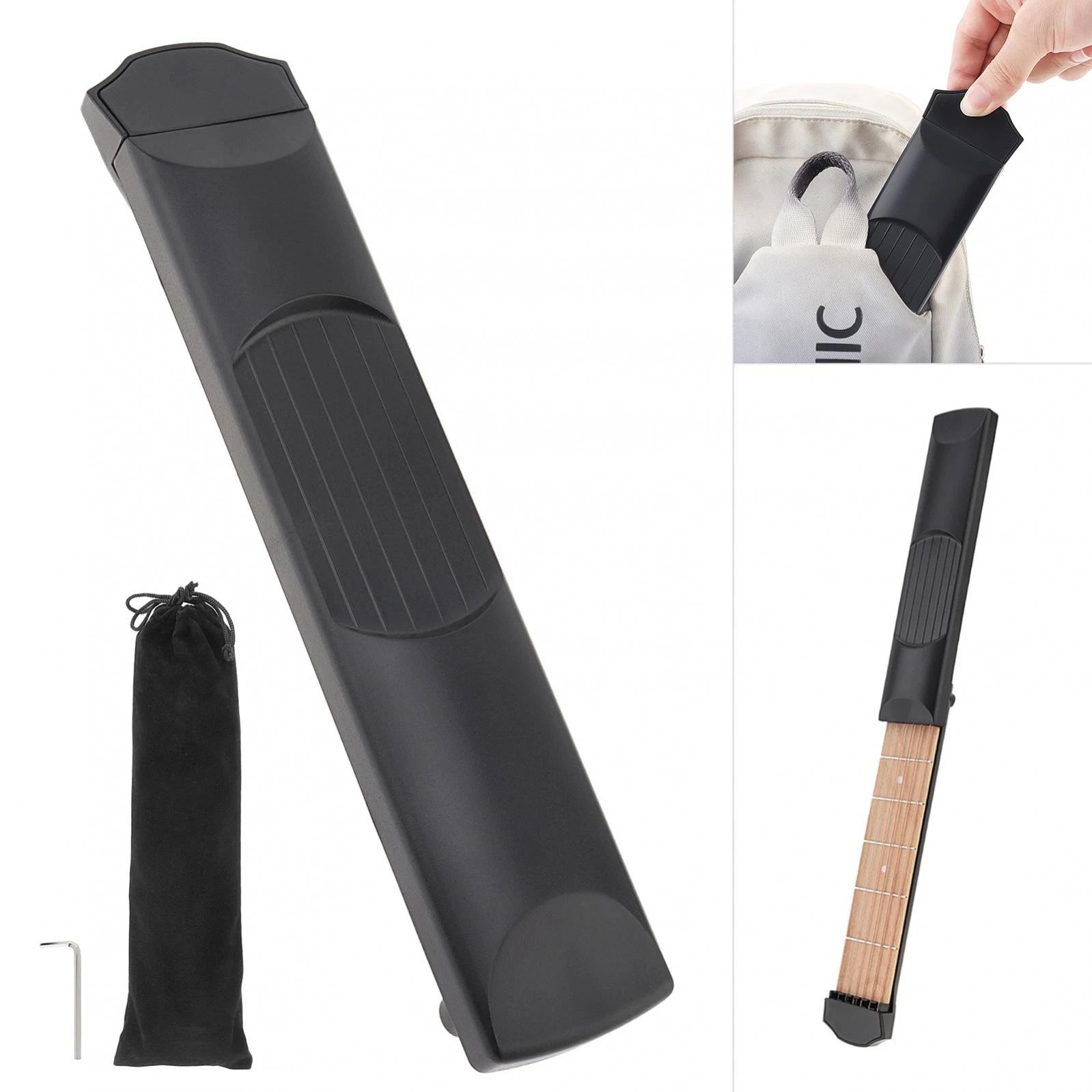 Portable 6-fret Pocket Guitar Trainer With Tuning Wrench Chord