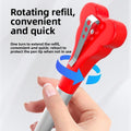 ABS 1M Retractable Tape Measure with Keychain