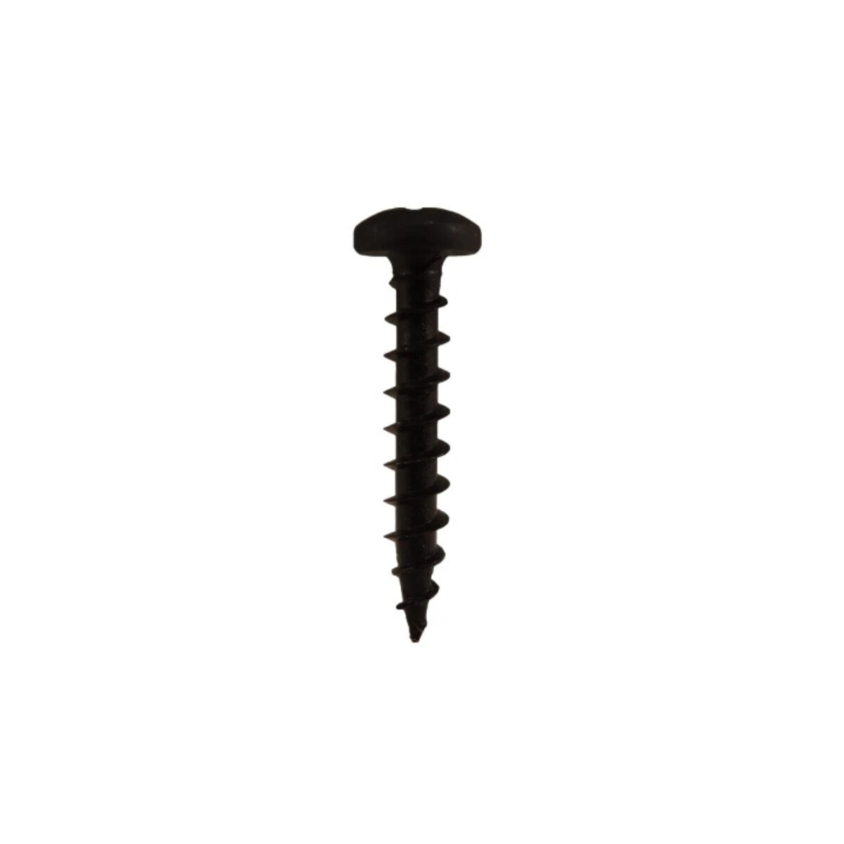 100 Pack Rok Hardware #6-13 X 1" Phillips Drive, Black Phosphate Wood