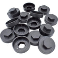 TIMCo Hex 16mm 5/16" Push On Corrugated Roofing & Cladding Screw Caps