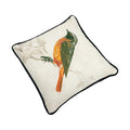 12"x12" Bird On Brand Throw Pillow, Decorative Cushion Case For Couch