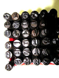 36pc Number and Letter Steel Punch Set