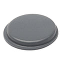 Round Low Profile Rubber Door Stop Bumper 3/4", Gray