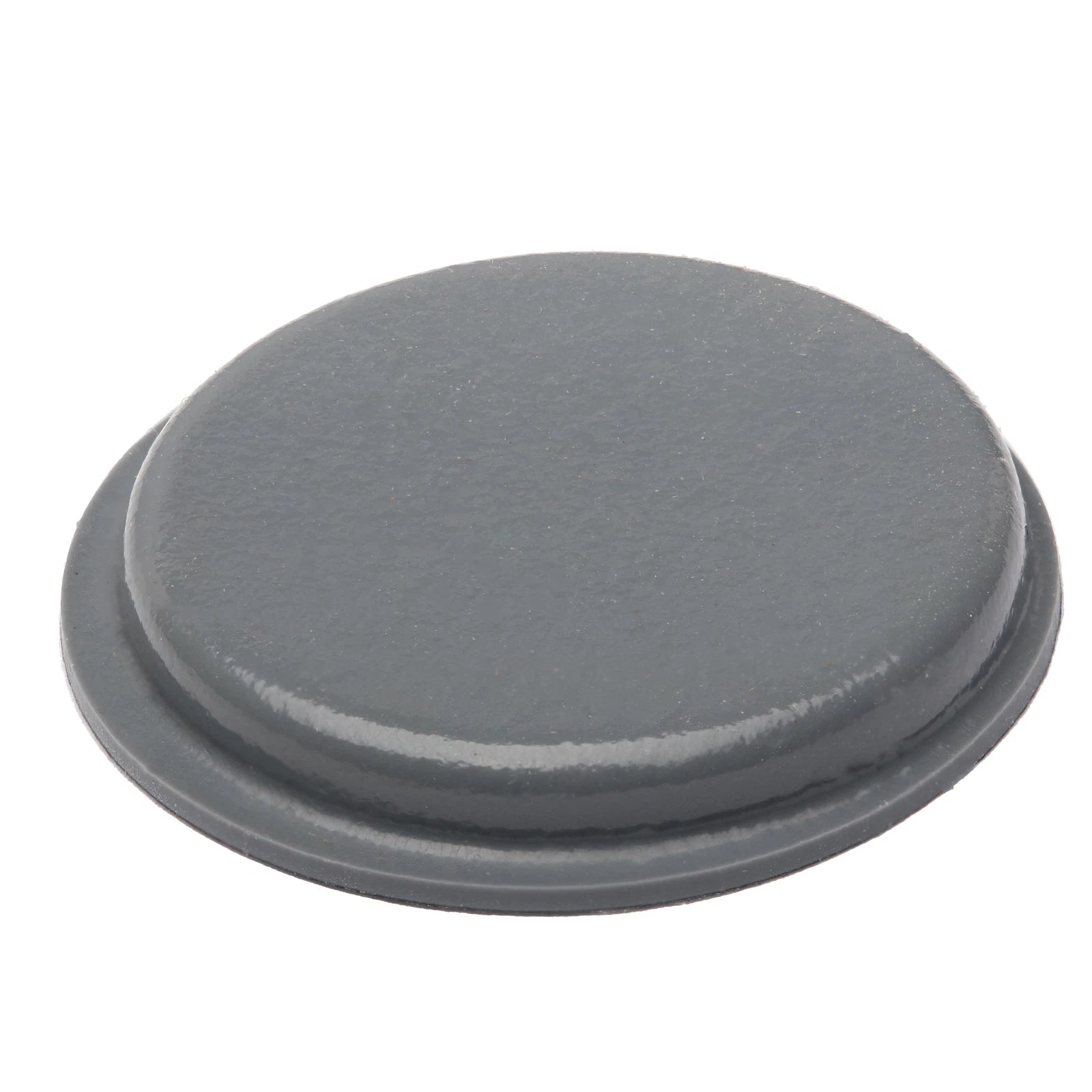 Round Low Profile Rubber Door Stop Bumper 3/4", Gray