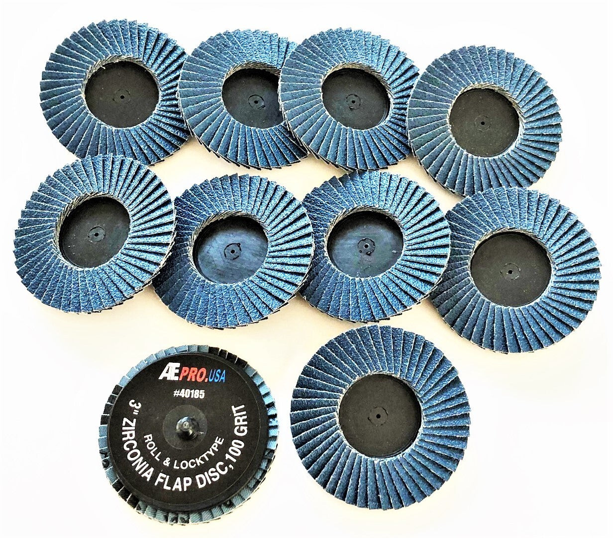 ATE Pro Sanding Flap Discs - 3" - 100 Grit