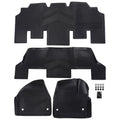 Carpet Floor Mats for Chrysler Pacifica 2017-2025 Heavy Duty TPE Black Car Mat