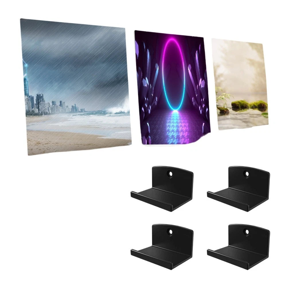 Modern For Acrylic Lp Shelf Mounts For Organized Record Display In