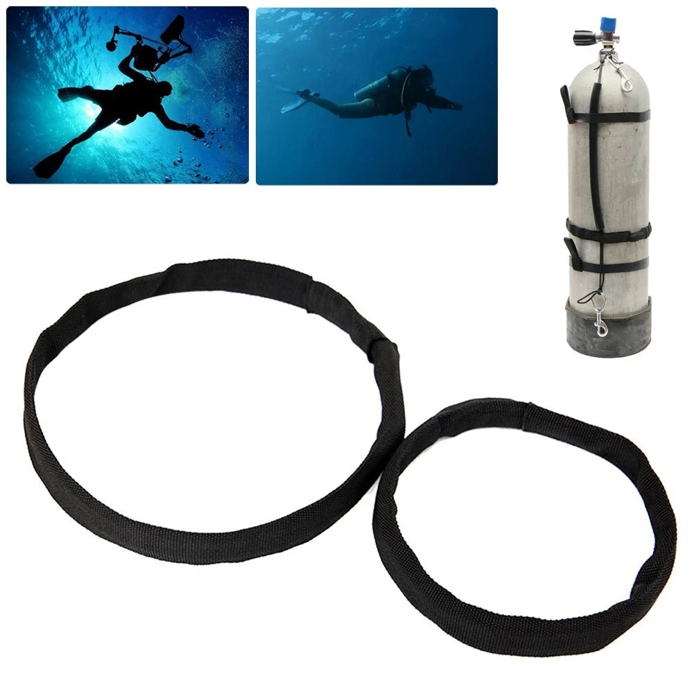 Stainless Steel Diving Cylinder Strap With Retainer B For 6l And 12l