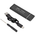 6gb/s Ngff Ssd Usb3.1 Type-c M.2 Hard Disk Case Adapter External