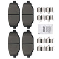 ListingRear L&R Ceramic Brake Pads Kit for Chrysler Town & Country