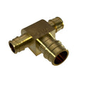 25 Pack XFITTING 1/2" x 1/2" x 3/4" PEX-A Tee, Expansio