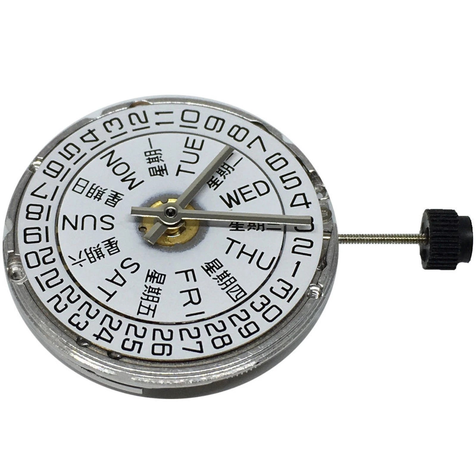 28800bph Date@3 Automatic Mechanical Watch Movement | Built Supply Co