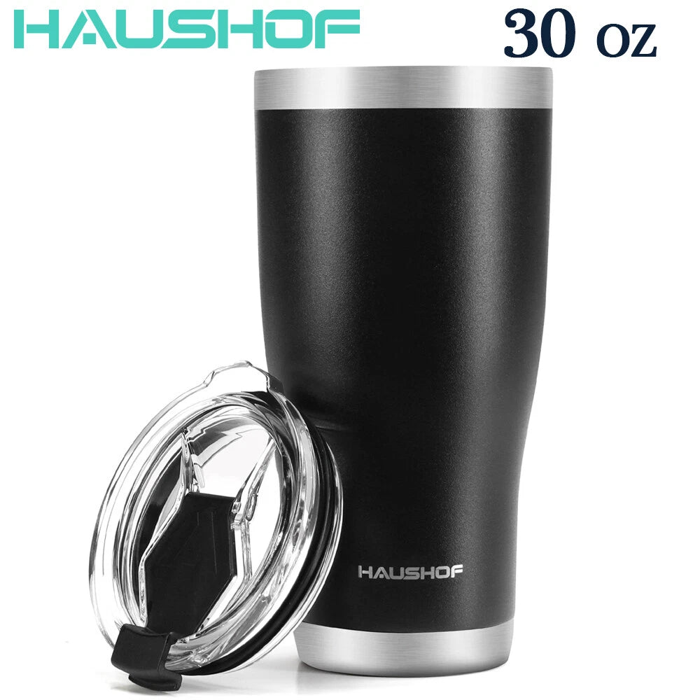 Haushof 30 Oz Stainless Steel Tumbler Travel Mug | Built Supply Co